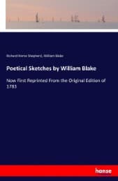 Cover von Poetical Sketches by William Blake
