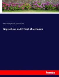 Cover von Biographical and Critical Miscellanies