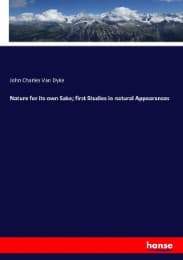 Cover von Nature for its own Sake; first Studies in natural Appearances