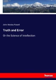 Cover von Truth and Error