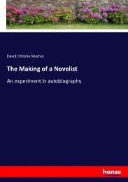 Cover von The Making of a Novelist