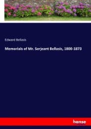 Cover von Memorials of Mr. Serjeant Bellasis, 1800-1873