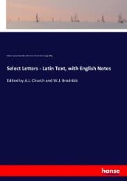 Cover von Select Letters - Latin Text, with English Notes