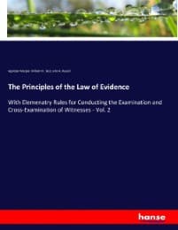 Cover von The Principles of the Law of Evidence