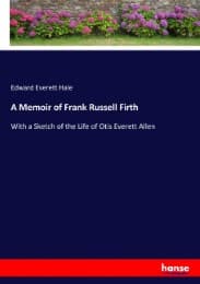 Cover von A Memoir of Frank Russell Firth