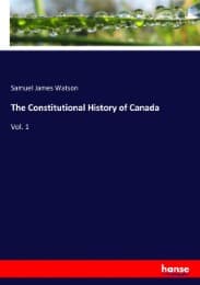 Cover von The Constitutional History of Canada