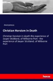Cover von Christian Heroism in Death