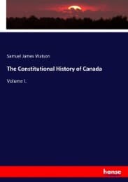 Cover von The Constitutional History of Canada