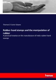 Cover von Rubber hand stamps and the manipulation of rubber