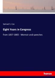 Cover von Eight Years in Congress