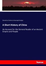 Cover von A Short History of China
