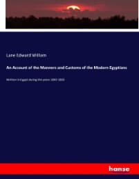 Cover von An Account of the Manners and Customs of the Modern Egyptians