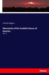Cover von Memorials of the Scottish House of Gourlay