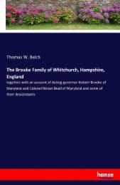 Cover von The Brooke Family of Whitchurch, Hampshire, England