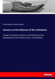 Cover von Lectures on the Influence of the Institutions