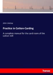 Cover von Practice in Cotton-Carding