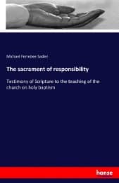 Cover von The sacrament of responsibility