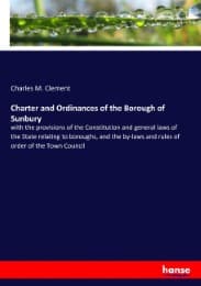 Cover von Charter and Ordinances of the Borough of Sunbury