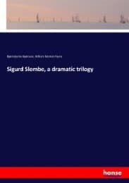 Cover von Sigurd Slembe, a dramatic trilogy