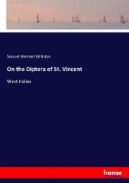 Cover von On the Diptera of St. Vincent