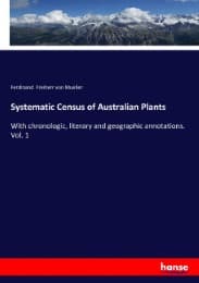 Cover von Systematic Census of Australian Plants