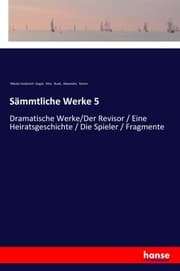 Cover von Sämmtliche Werke 5