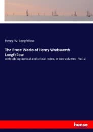 Cover von The Prose Works of Henry Wadsworth Longfellow