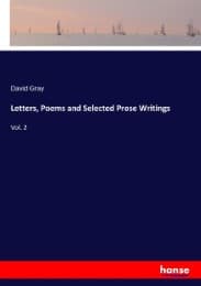 Cover von Letters, Poems and Selected Prose Writings