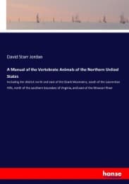 Cover von A Manual of the Vertebrate Animals of the Northern United States
