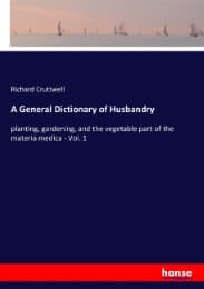 Cover von A General Dictionary of Husbandry