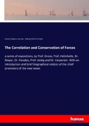 Cover von The Correlation and Conservation of Forces
