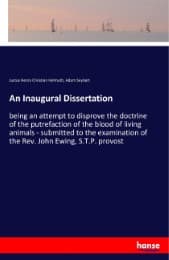 Cover von An Inaugural Dissertation
