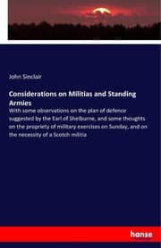 Cover von Considerations on Militias and Standing Armies