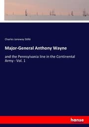 Cover von Major-General Anthony Wayne