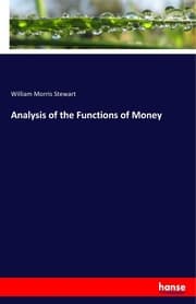 Cover von Analysis of the Functions of Money