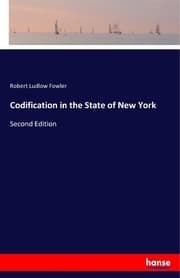 Cover von Codification in the State of New York