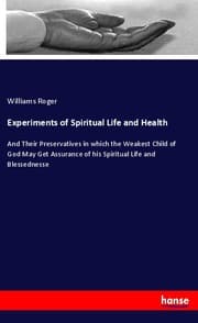 Cover von Experiments of Spiritual Life and Health