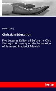 Cover von Christian Education