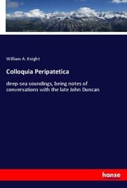 Cover von Colloquia Peripatetica