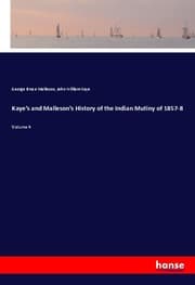 Cover von Kaye's and Malleson's History of the Indian Mutiny of 1857-8