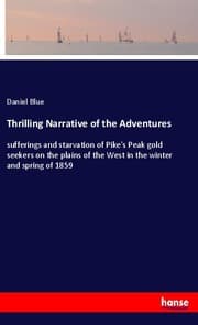 Cover von Thrilling Narrative of the Adventures