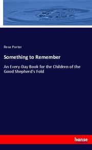 Cover von Something to Remember