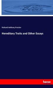 Cover von Hereditary Traits and Other Essays