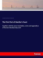 Cover von The First Part of Goethe's Faust