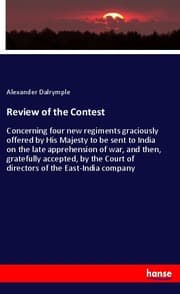 Cover von Review of the Contest