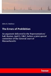 Cover von The Errors of Prohibition