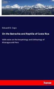 Cover von On the Batrachia and Reptilia of Costa Rica