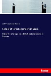 Cover von School of forest engineers in Spain