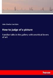 Cover von How to judge of a picture