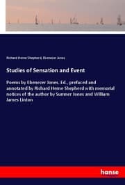 Cover von Studies of Sensation and Event